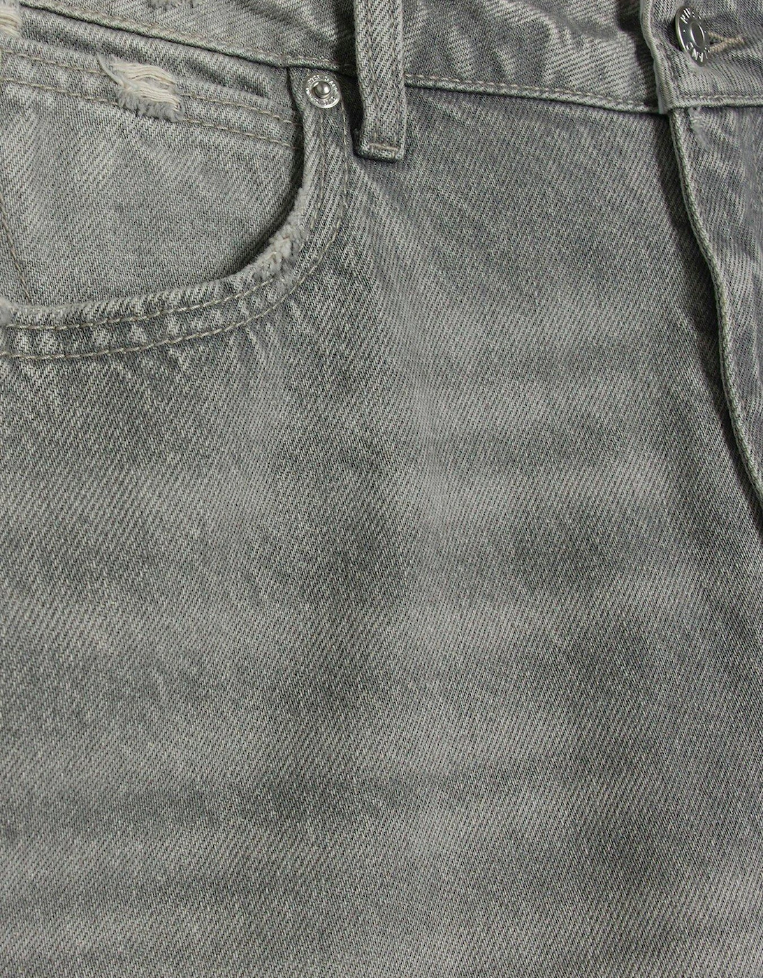 Denim Shorts - Light Grey