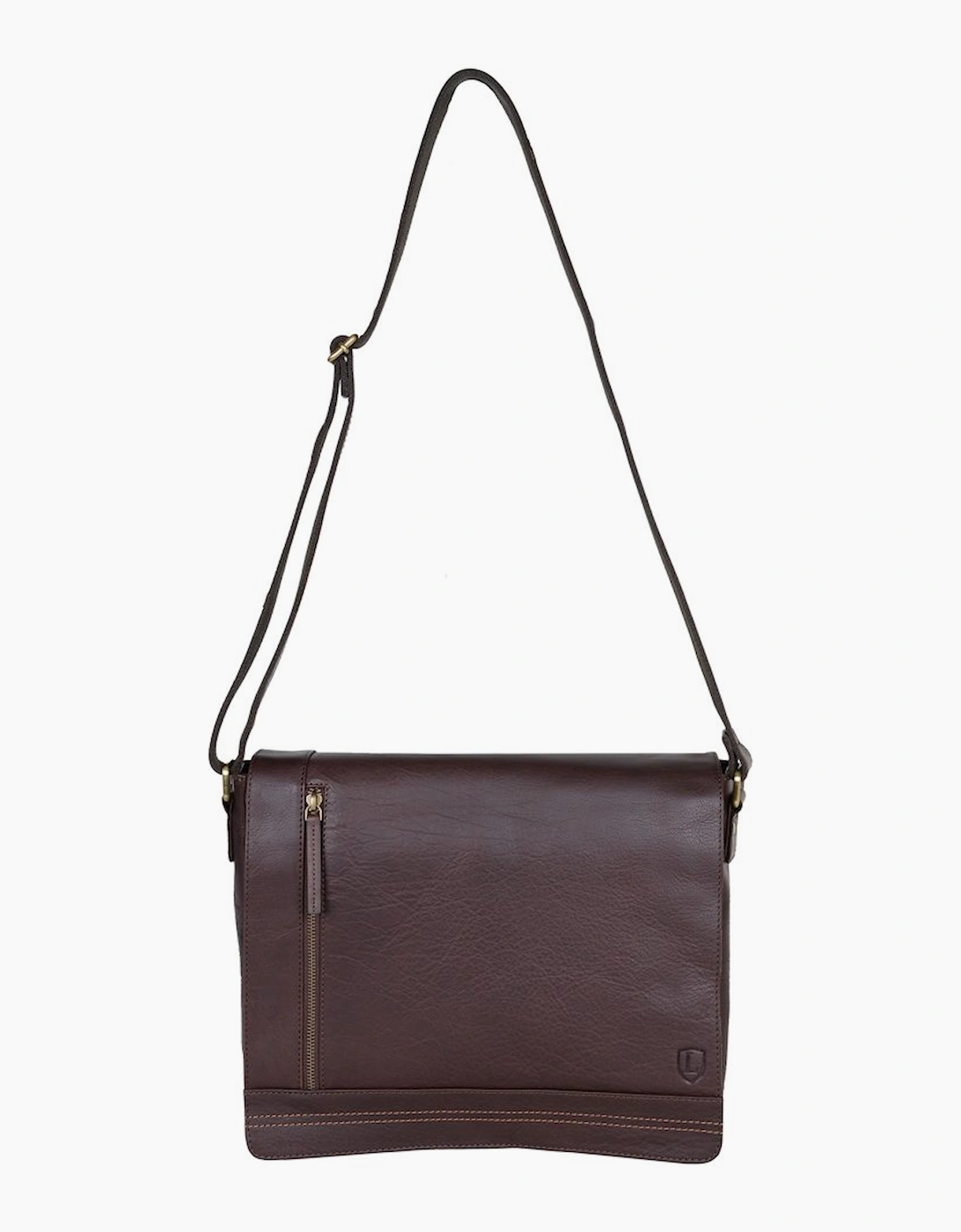 Lakeland Leather Women's Keswick Large Messenger Bag - Brown - Size: ONE size