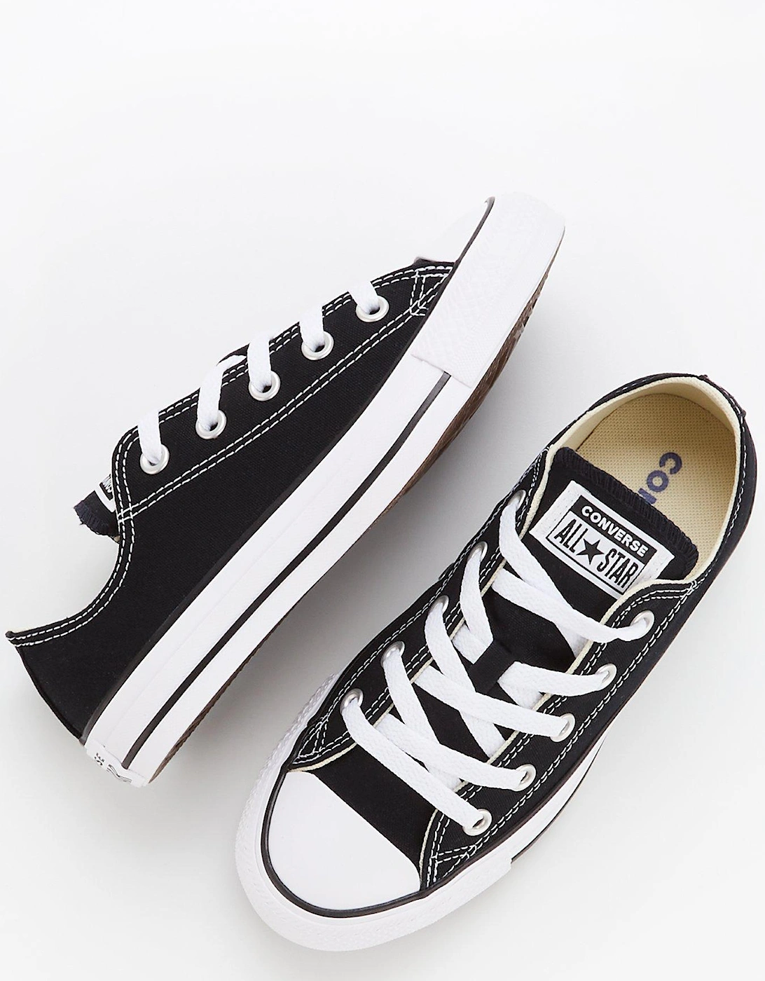 Chuck Taylor All Star Ox Wide Fit - Black