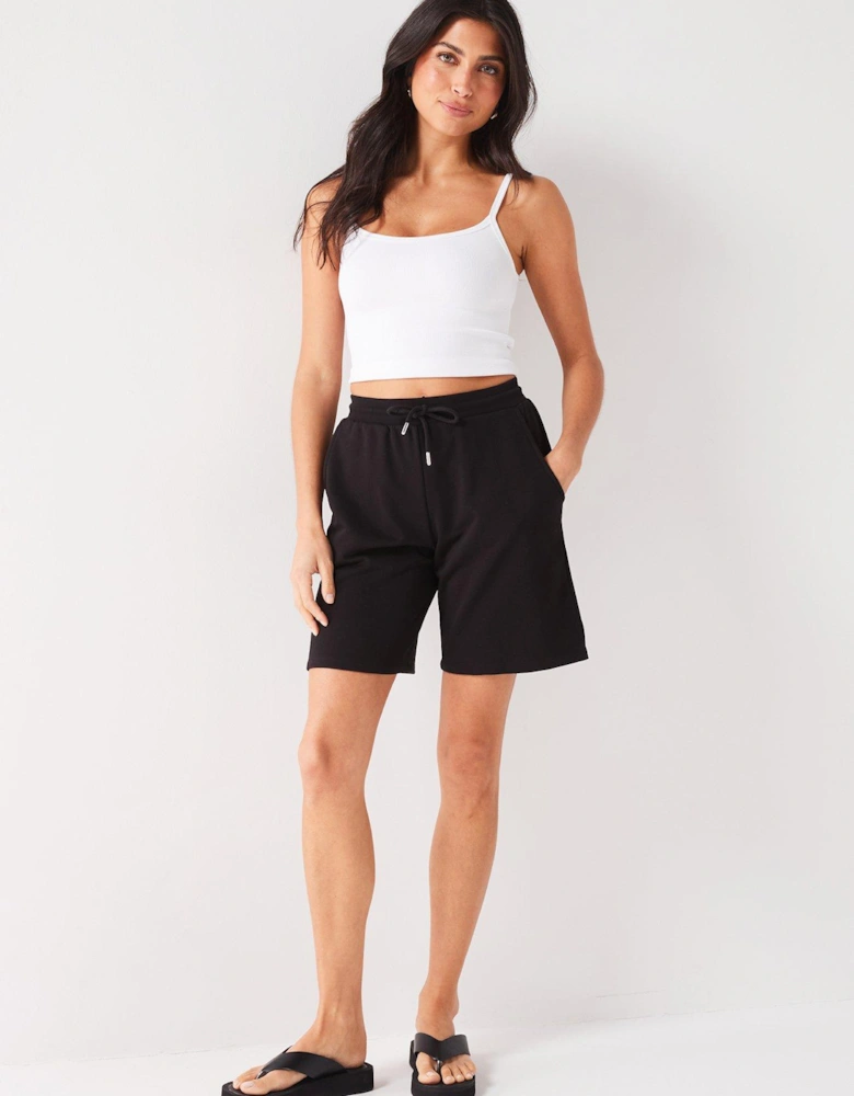 Longline Shorts - Black