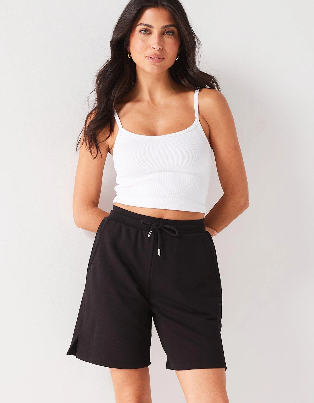 Longline Shorts - Black