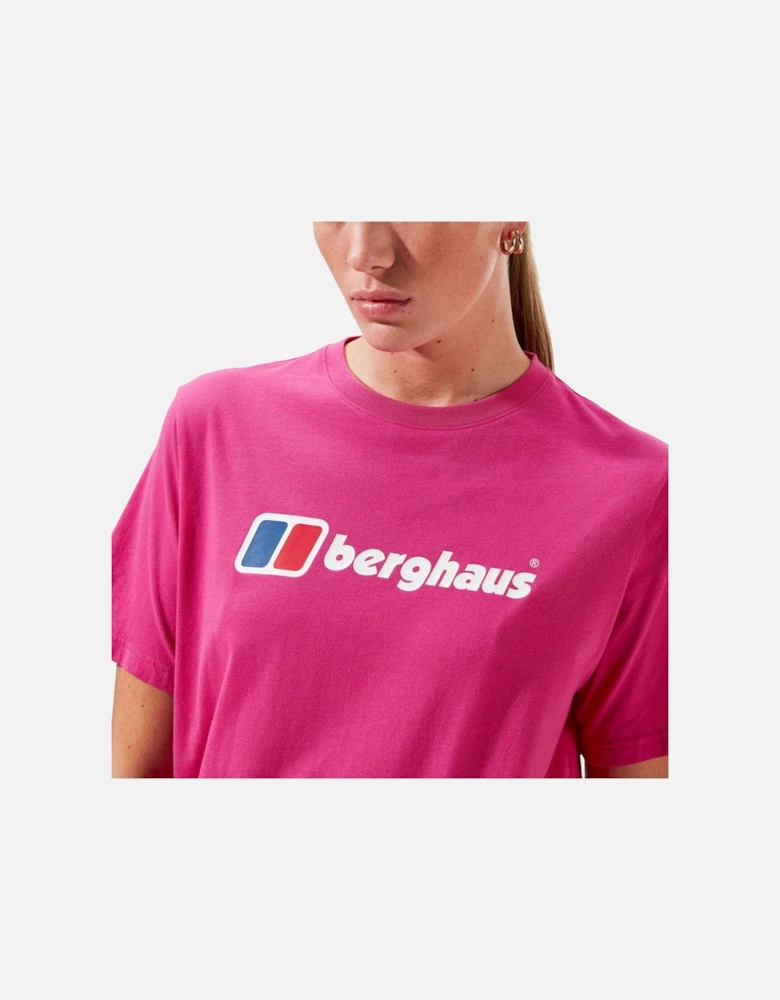 Womens Boyfriend Big Classic Logo T-Shirt