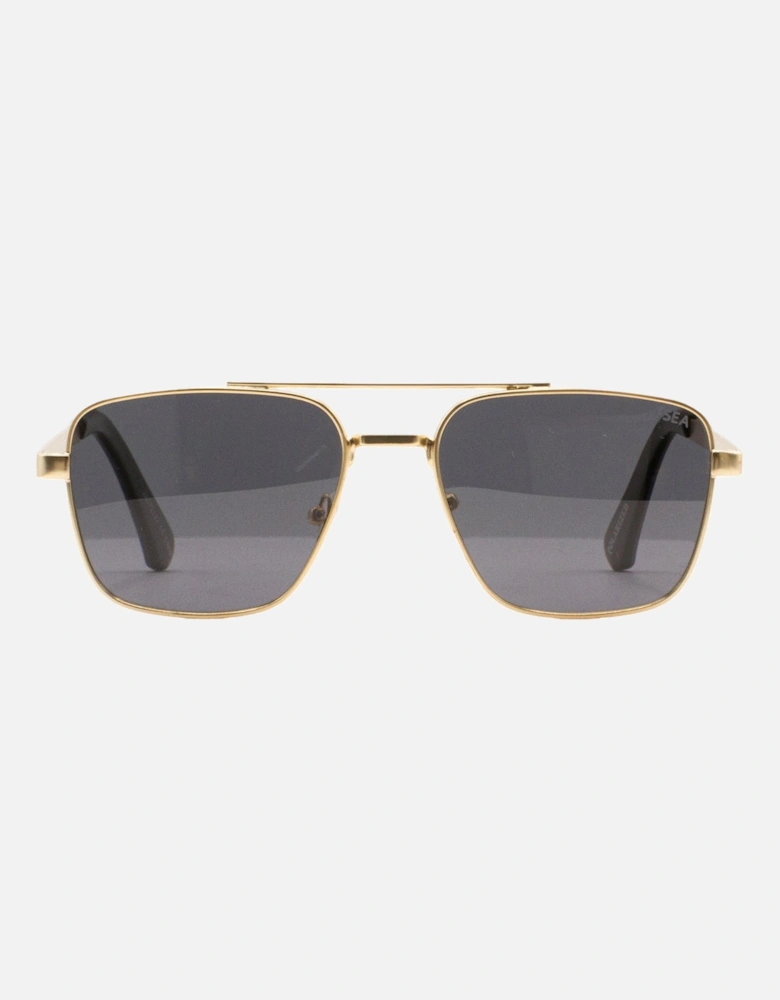 Brooks Sunglasses - Gold/Smoke Polarized