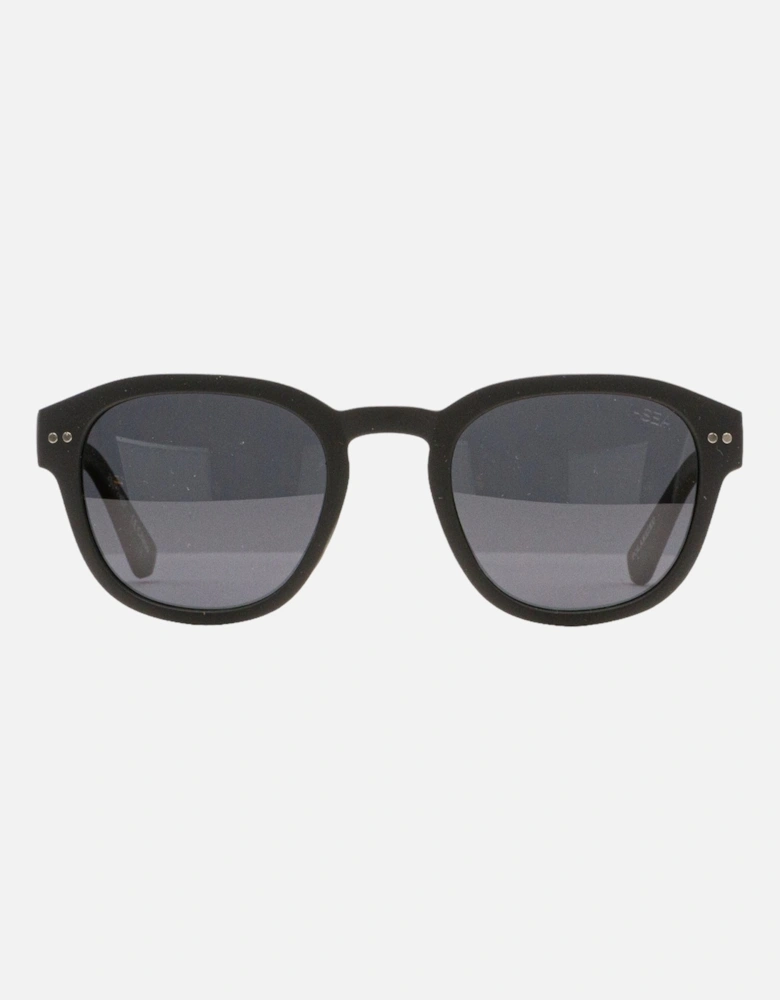 Barton Sunglasses - Matt Black/Smoke Polarized