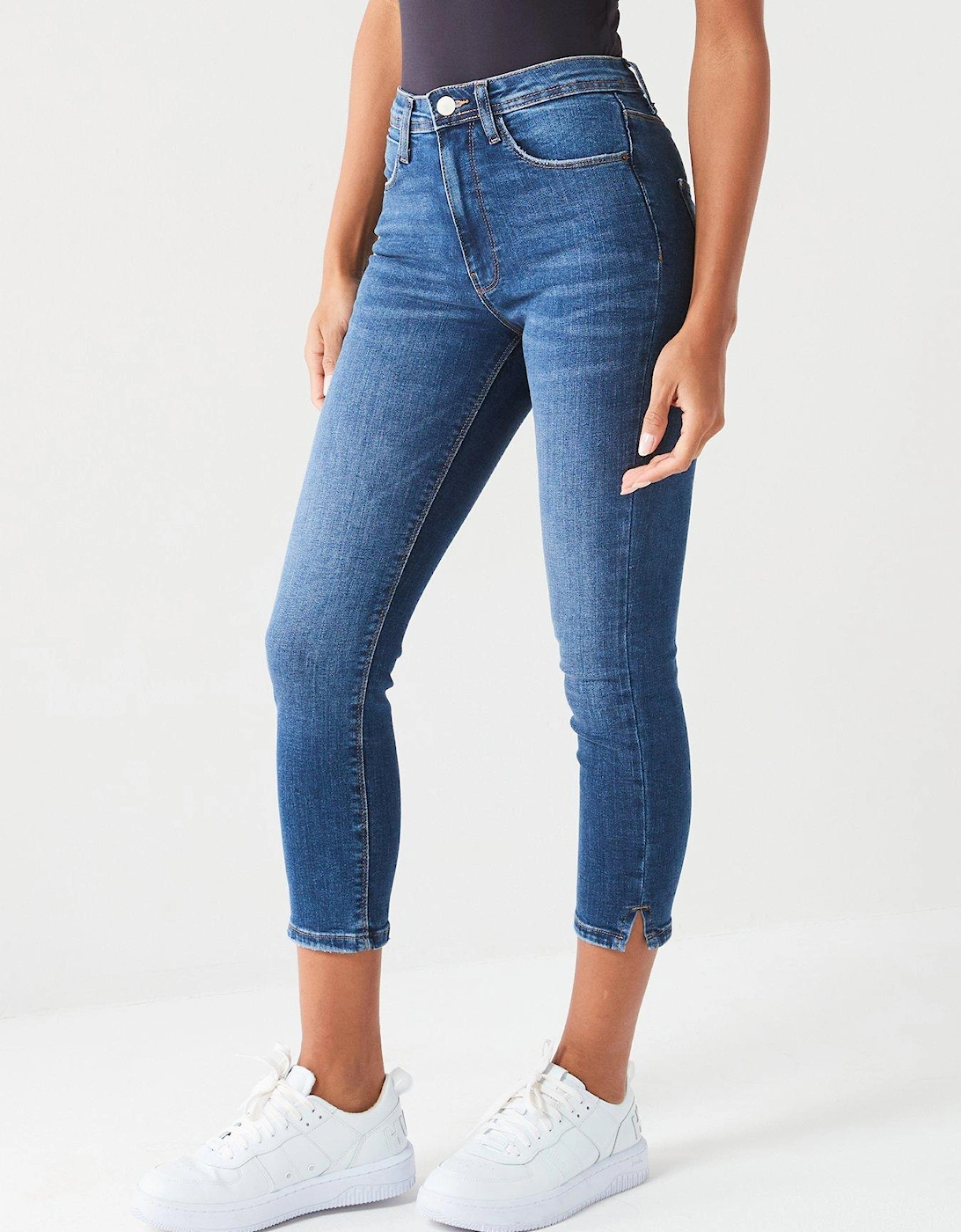 Skinny Denim Capri Jeans, 7 of 6