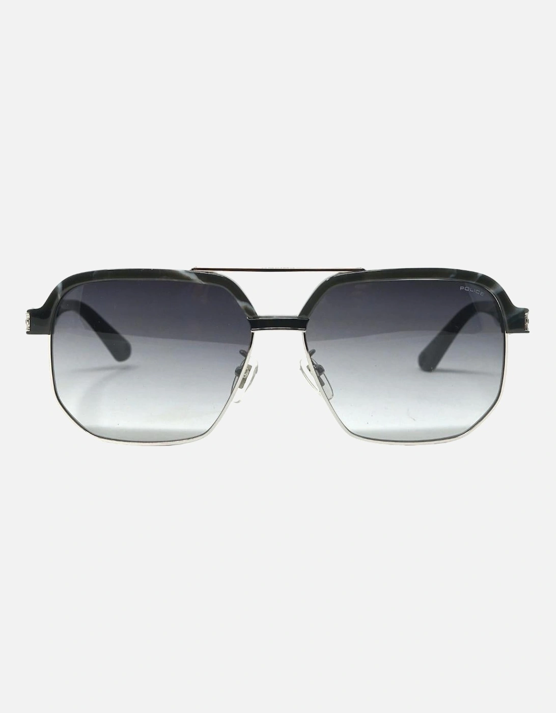 SPLF11M 583Y Black Marble Sunglasses, 4 of 3