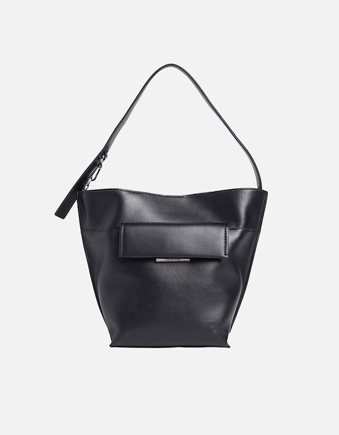 Linear Faux Leather Shopper Bag, 2 of 1