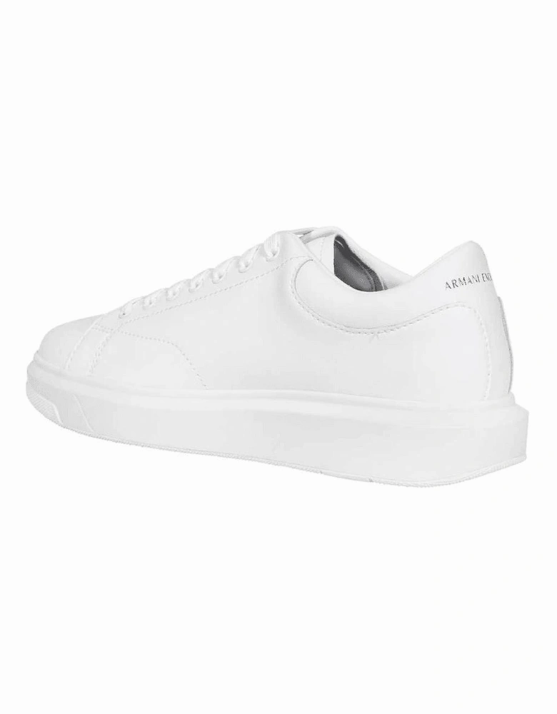 Action Leather White Sneaker Trainer