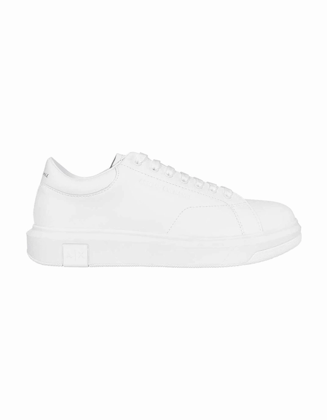 Action Leather White Sneaker Trainer, 4 of 3