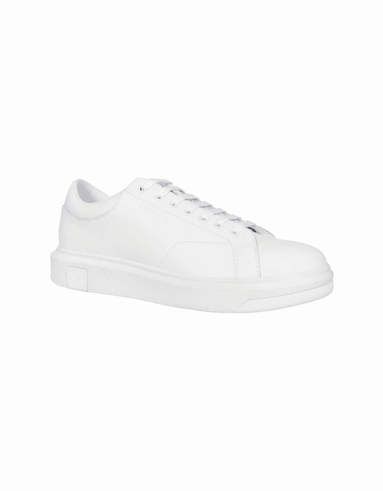 Action Leather White Sneaker Trainer