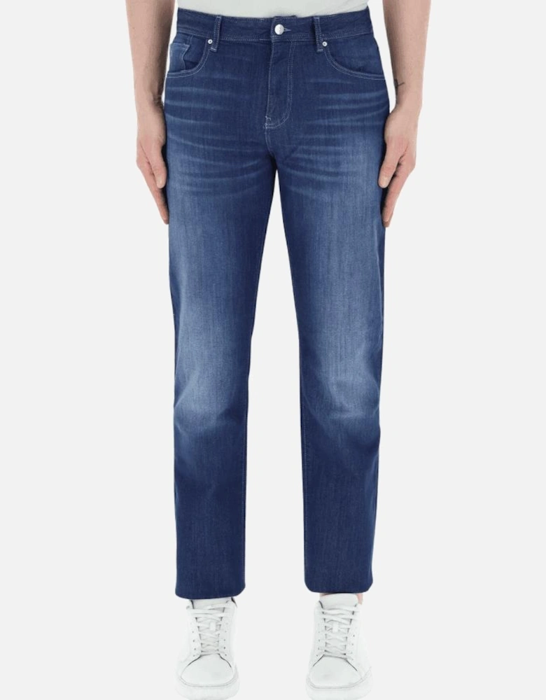 J13 Slim Fit Indigo Blue Jeans