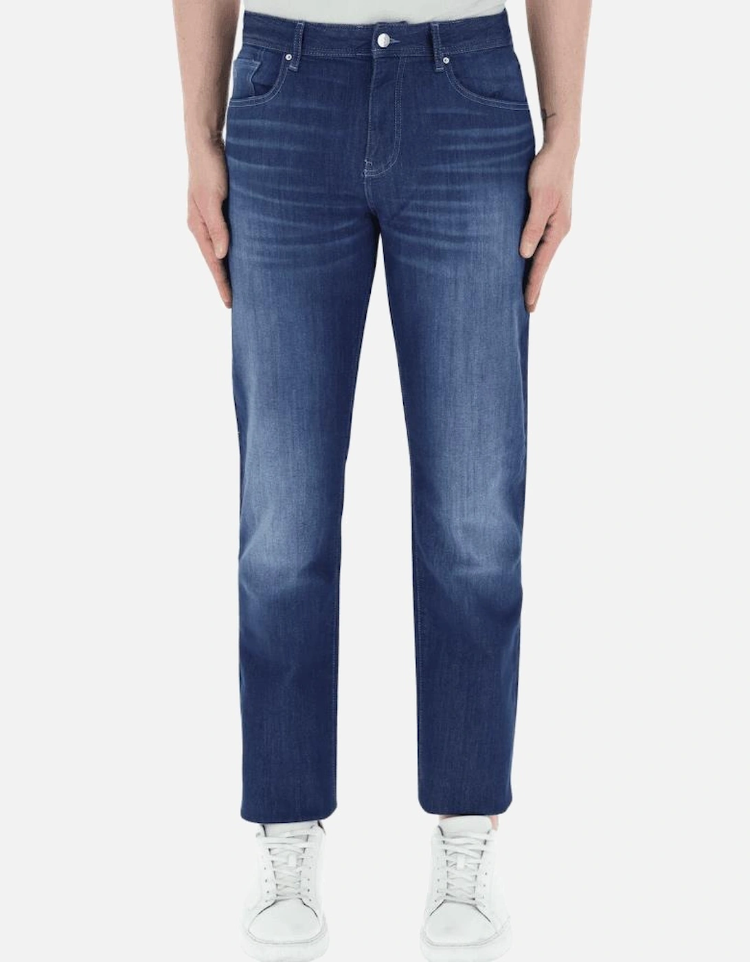 J13 Slim Fit Indigo Blue Jeans, 4 of 3