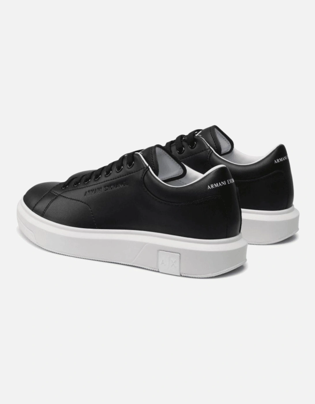 Action Leather Black/White Sneaker Trainer