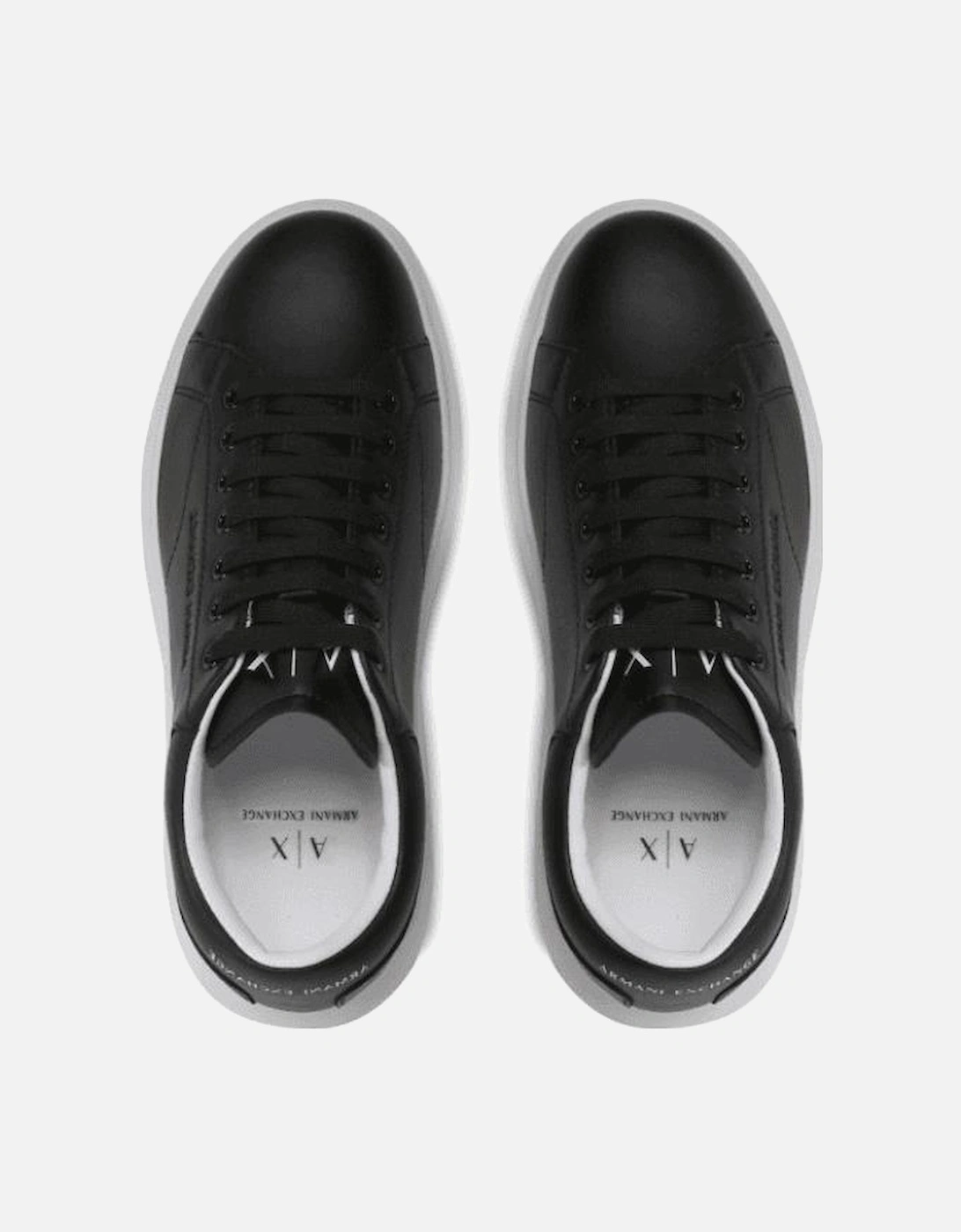 Action Leather Black/White Sneaker Trainer