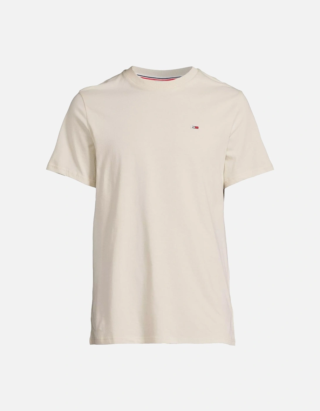 Mens Classic Jersey T-Shirt (Beige), 6 of 5