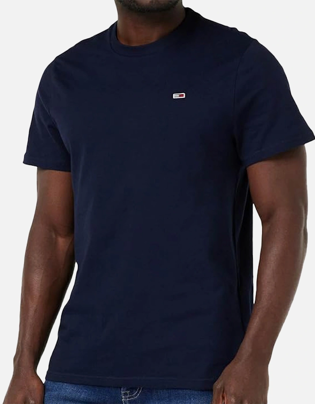 Mens Classic Jersey T-Shirt (Navy), 4 of 3