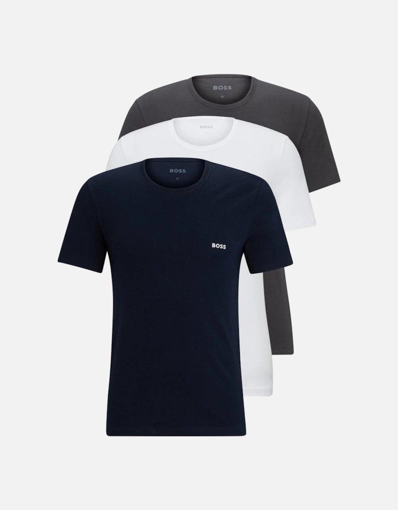3 Pack Classic Cotton T-shirts Various