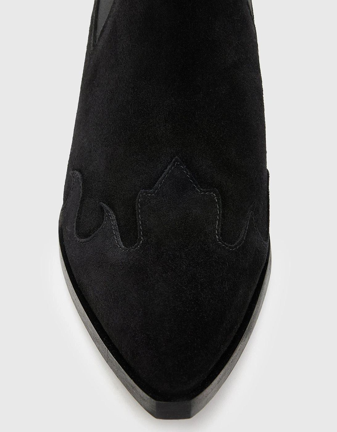 Dellaware Suede Boots - Black 