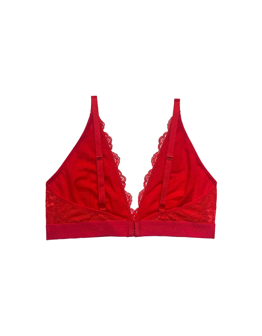 Lace Bralette - Red