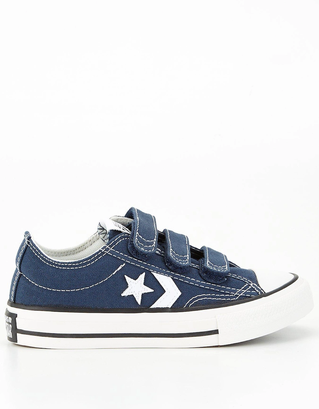 Kids Star Player 76 Ox Trainers - Navy/black, 7 of 6