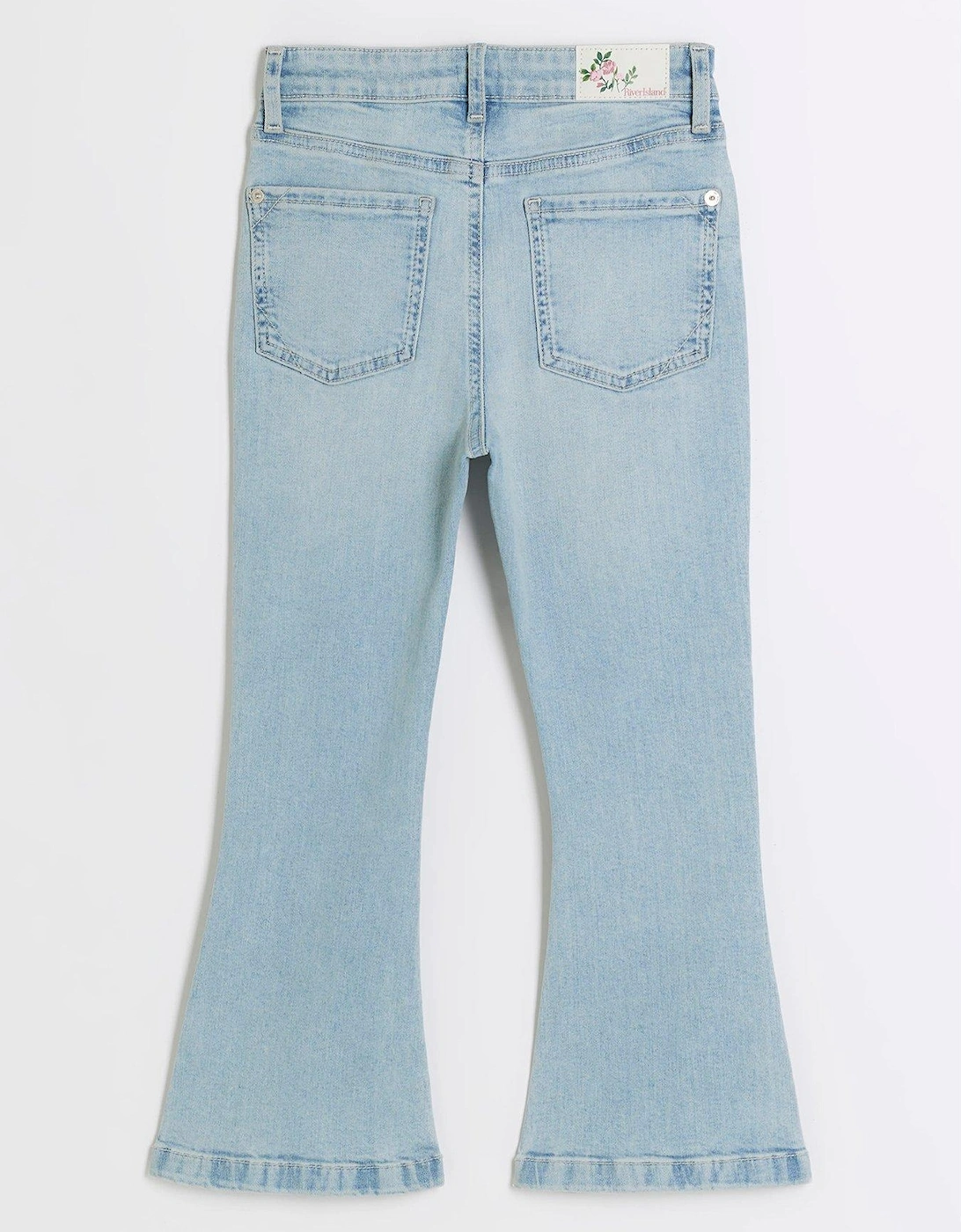 Girls Flared Jeans - Blue
