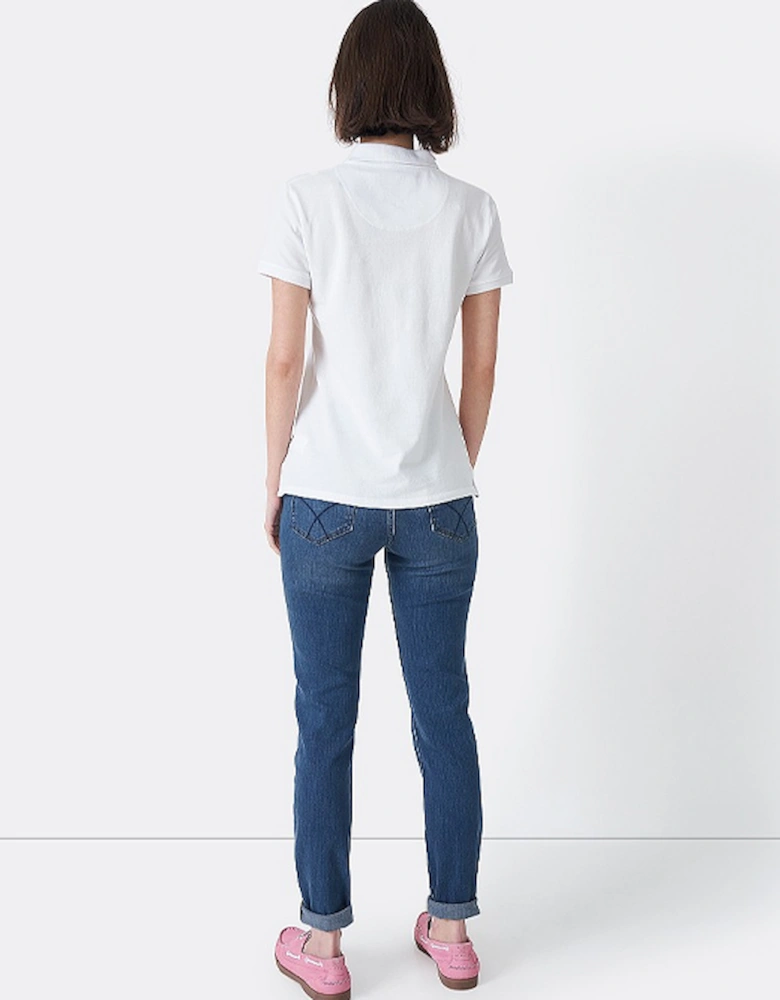 Women's True Skinny Jeans Worn Out Mid Wash