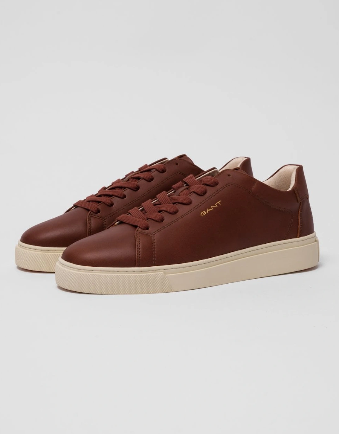 Mc Julien Mens Leather Trainers, 6 of 5