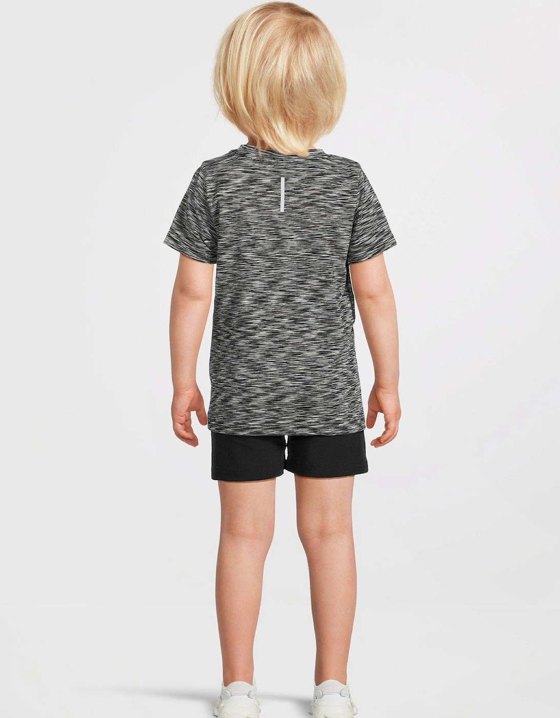 Infants Trail Short Sleeve T-Shirt and Shorts Set - Grey