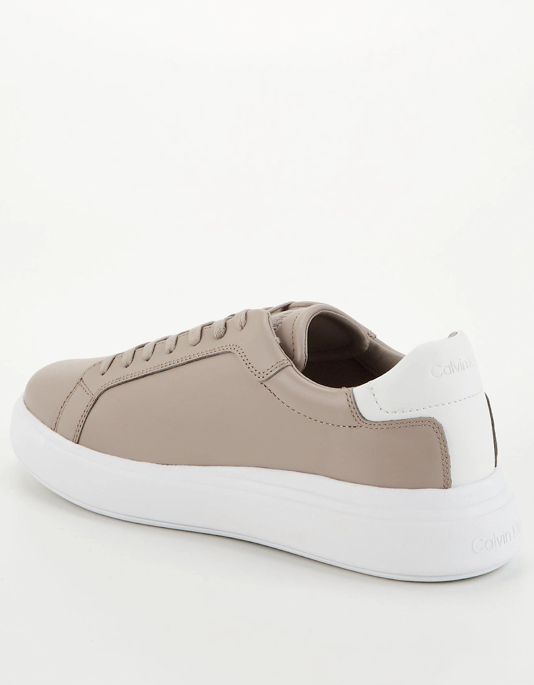 Low Top Lace Up Leather Trainer