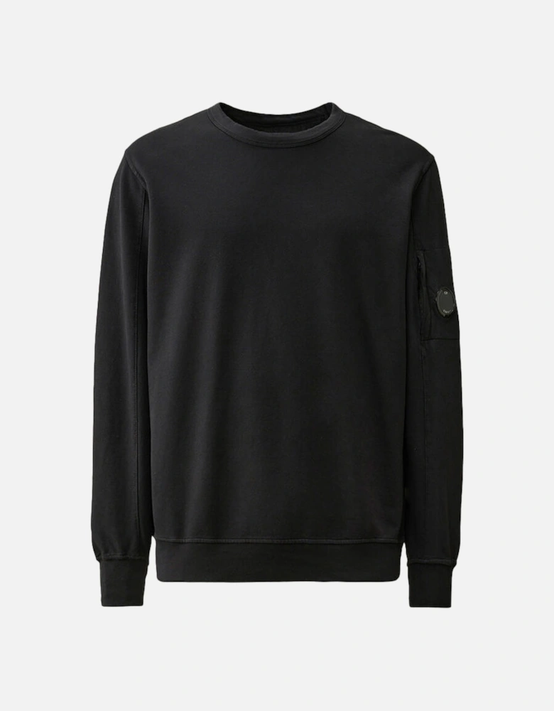 C.P.Company Light Fleece Sweatshirt - Black