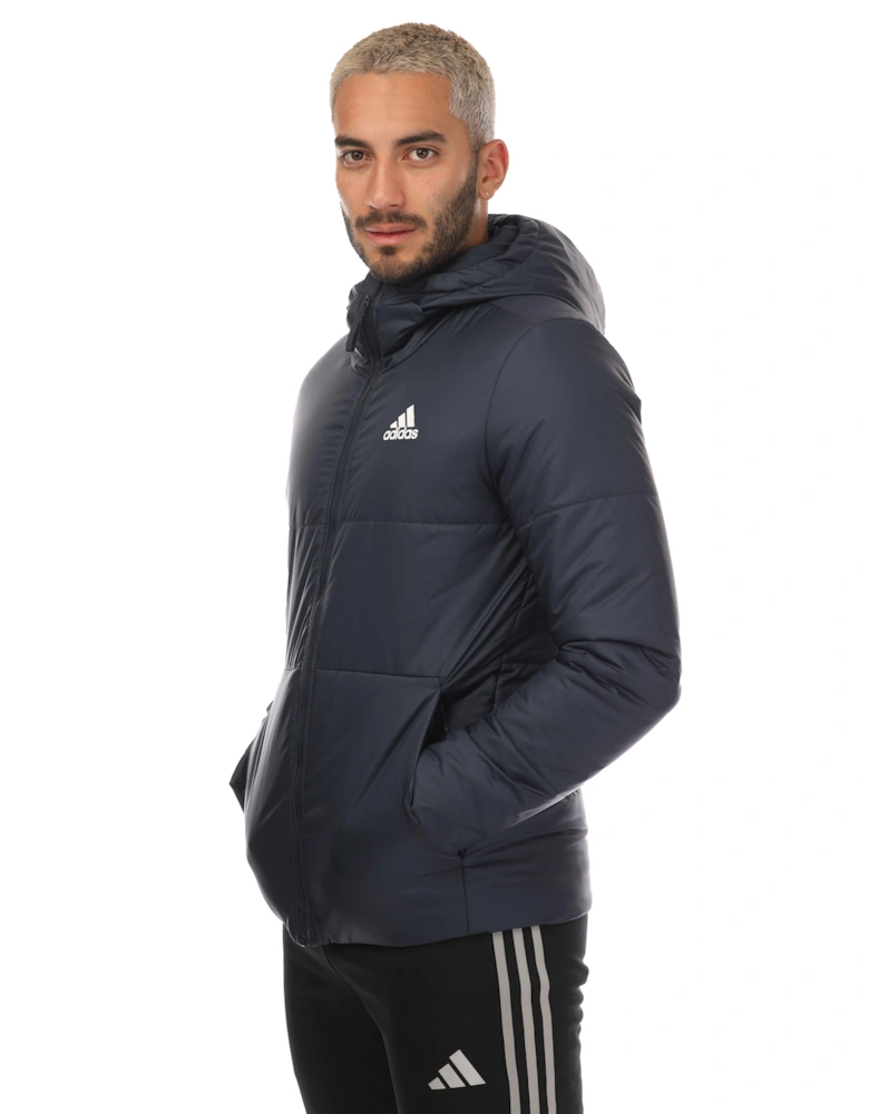 Mens Hooded Insulated Jacket