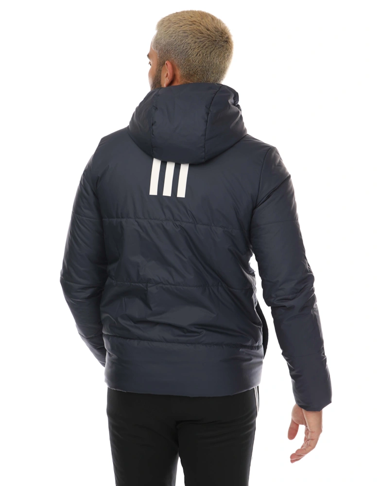 Mens Hooded Insulated Jacket