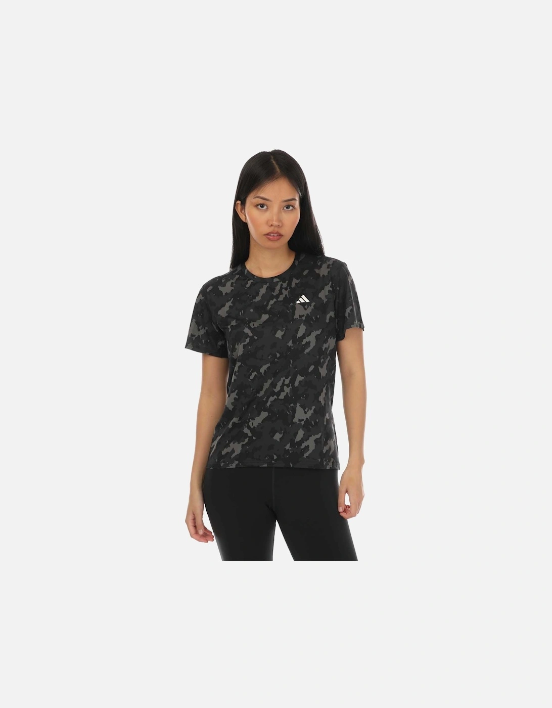 Womens Own The Run All Over Print T-Shirt, 5 of 4