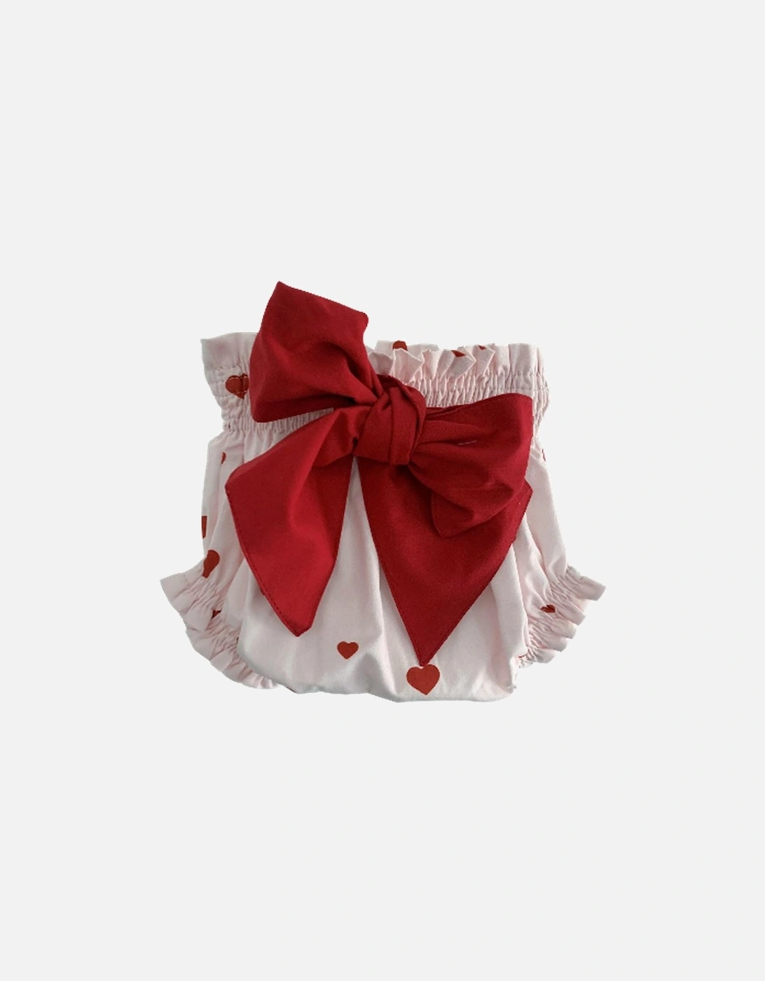 Girls Pink Heart Bloomers, 2 of 1