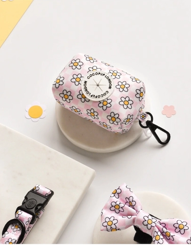 Cocopup Daisy Gingham Poop Bag Holder