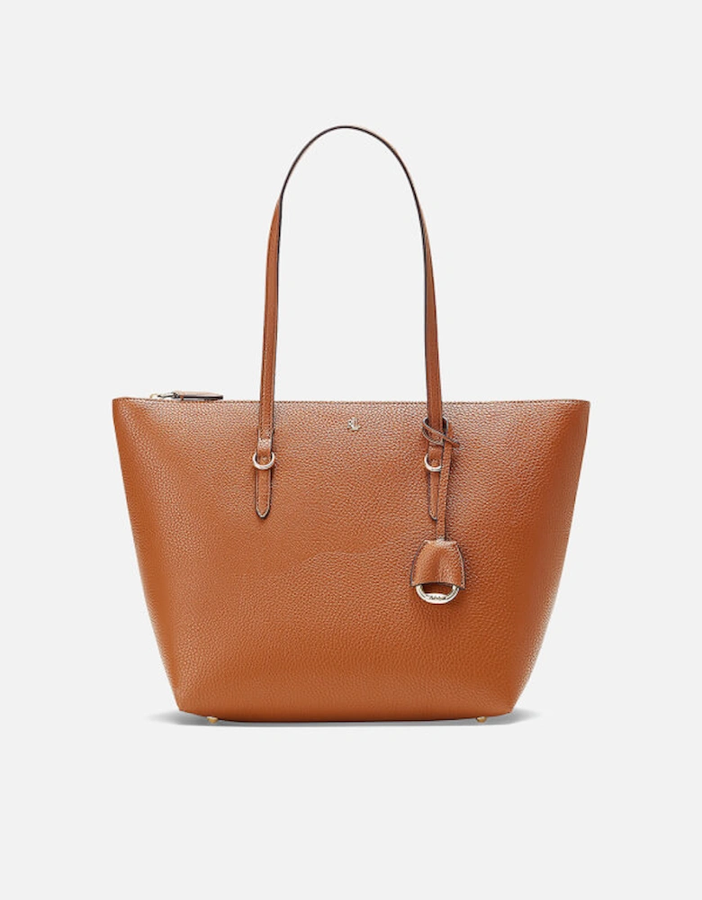 Keaton Small Faux Leather Tote Bag