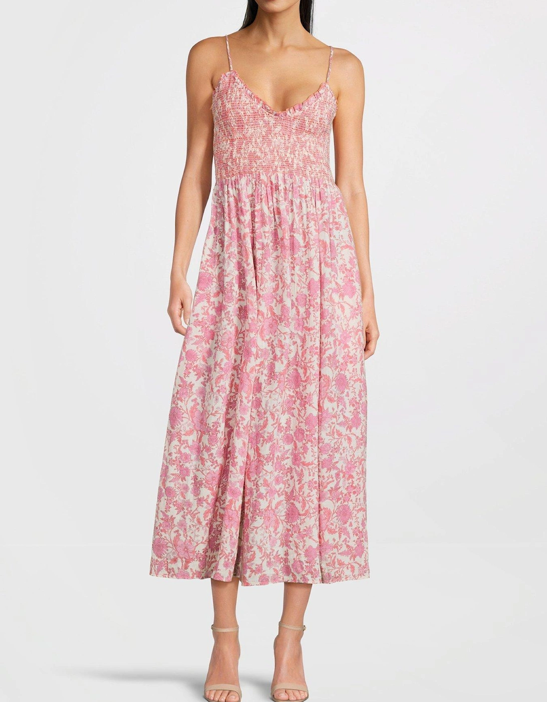 Sweet Nothings Midi Dress - Pink , 6 of 5