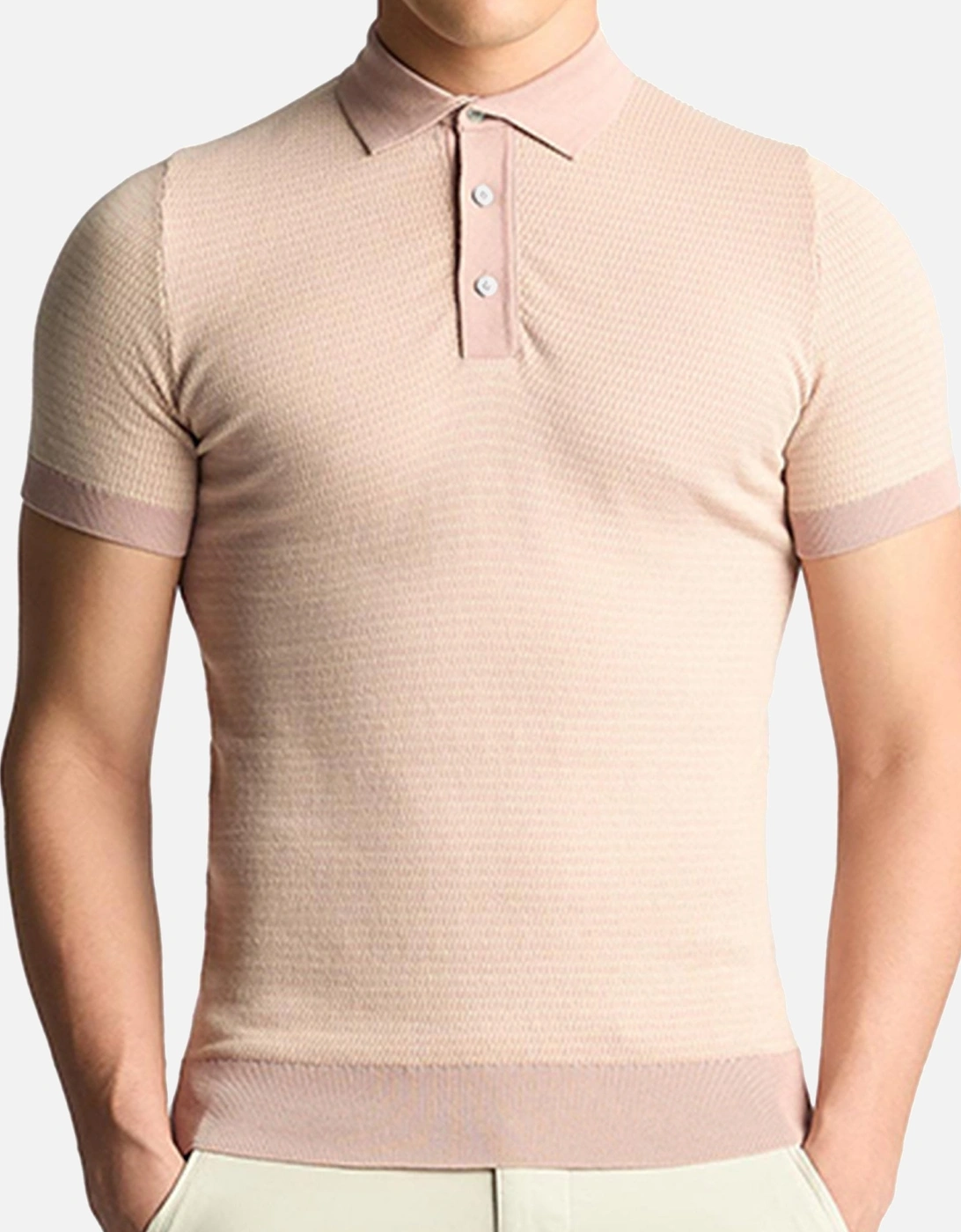 Pattern Pink Polo, 5 of 4