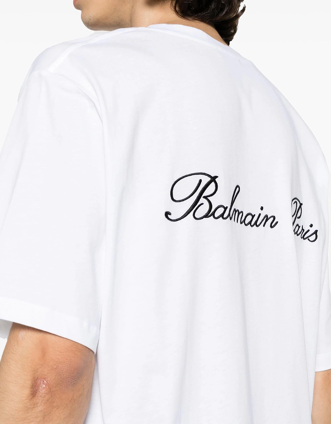 Signature Logo T-shirt Bulky Fit White