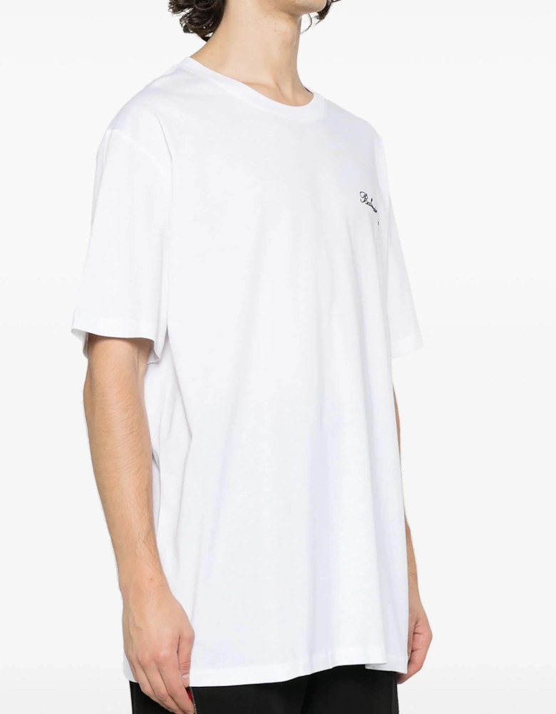 Signature Logo T-shirt Bulky Fit White