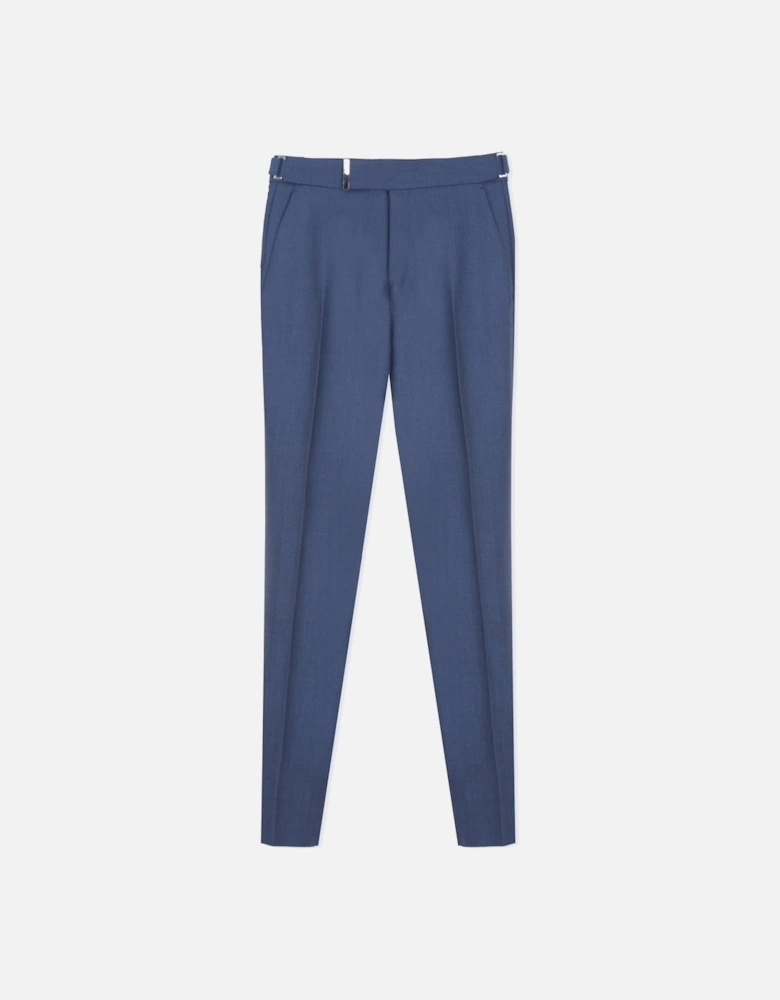 Mohair Atticus Trousers Navy