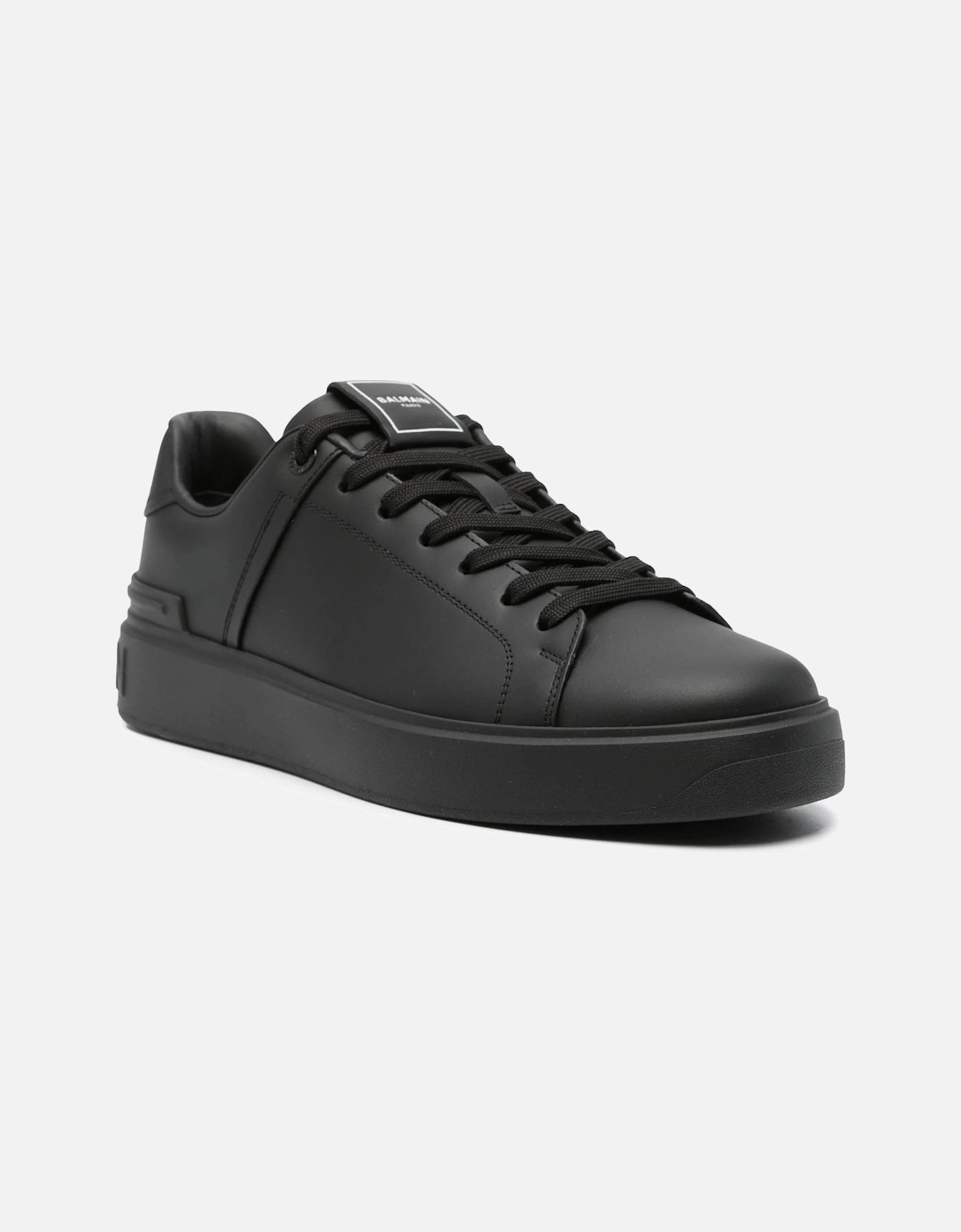 B Court Calfskin Sneakers Black