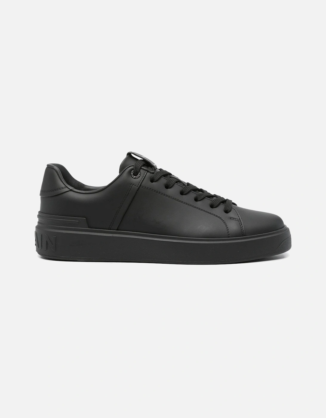 B Court Calfskin Sneakers Black, 5 of 4