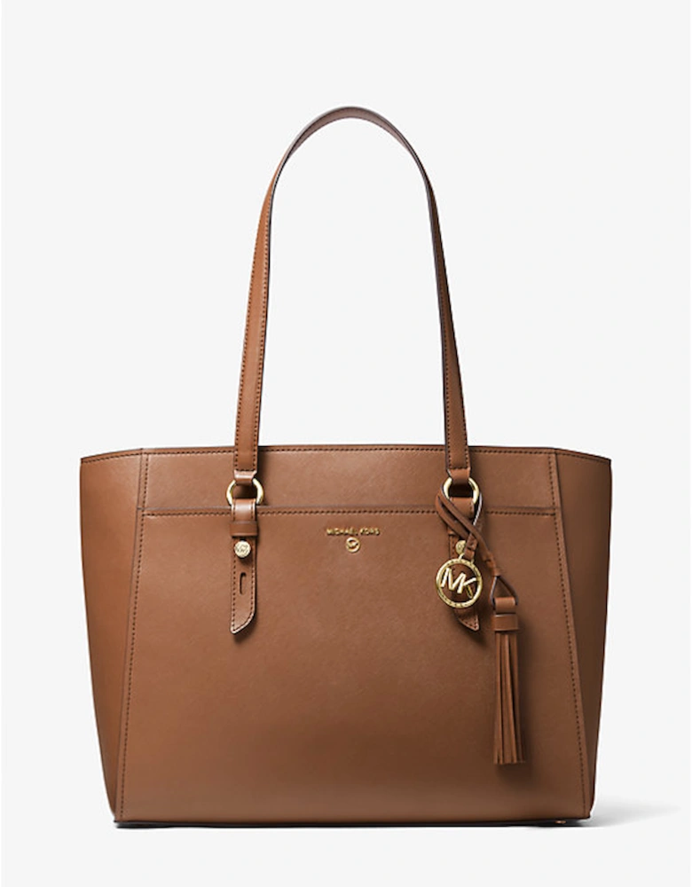 Sullivan Large Saffiano Leather Tote Bag