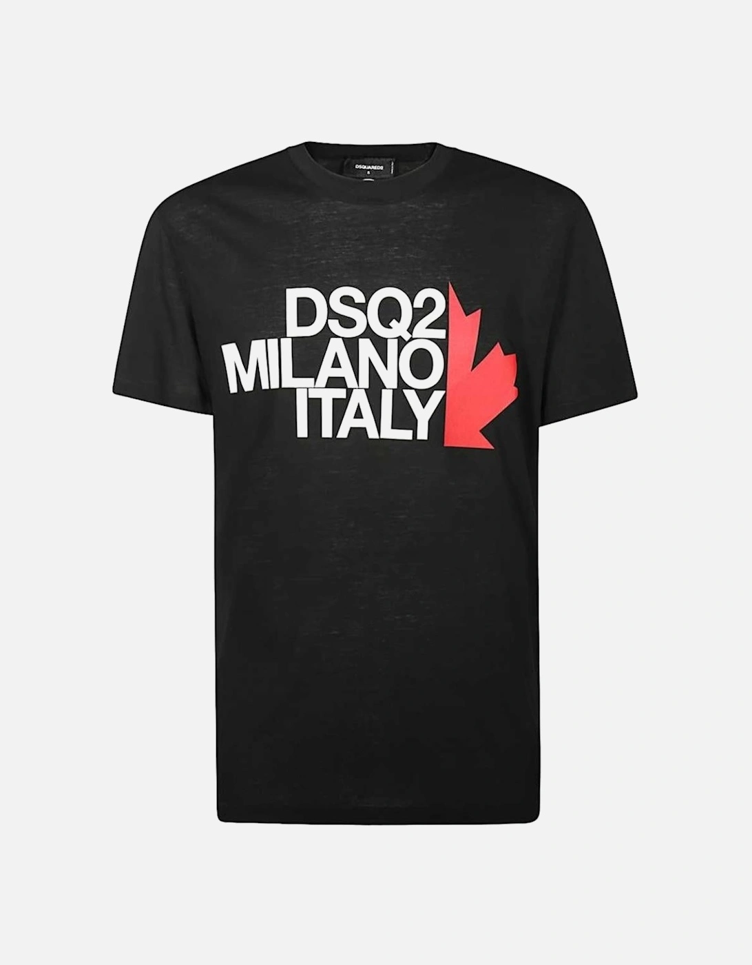 DSQ2 Milano Italy Black T-Shirt