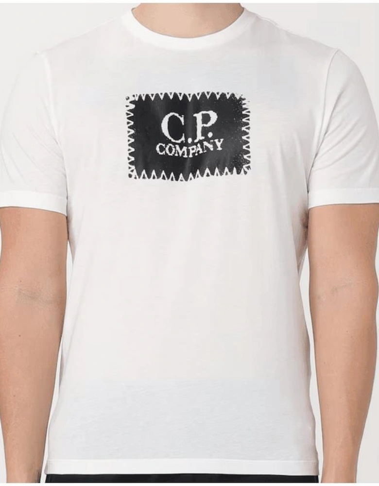Cotton Patch Logo White T-Shirt