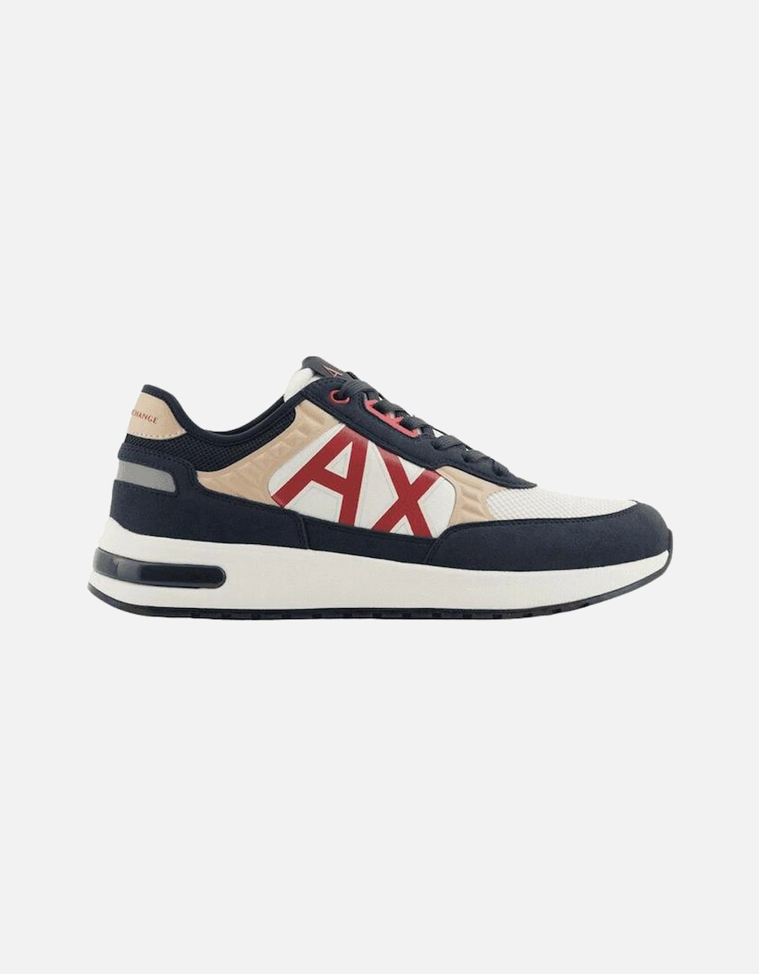 Mesh Graphic Logo Navy/Red Trainer, 4 of 3
