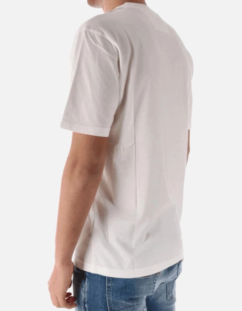 Facili-Tees Graphic Print White T-Shirt