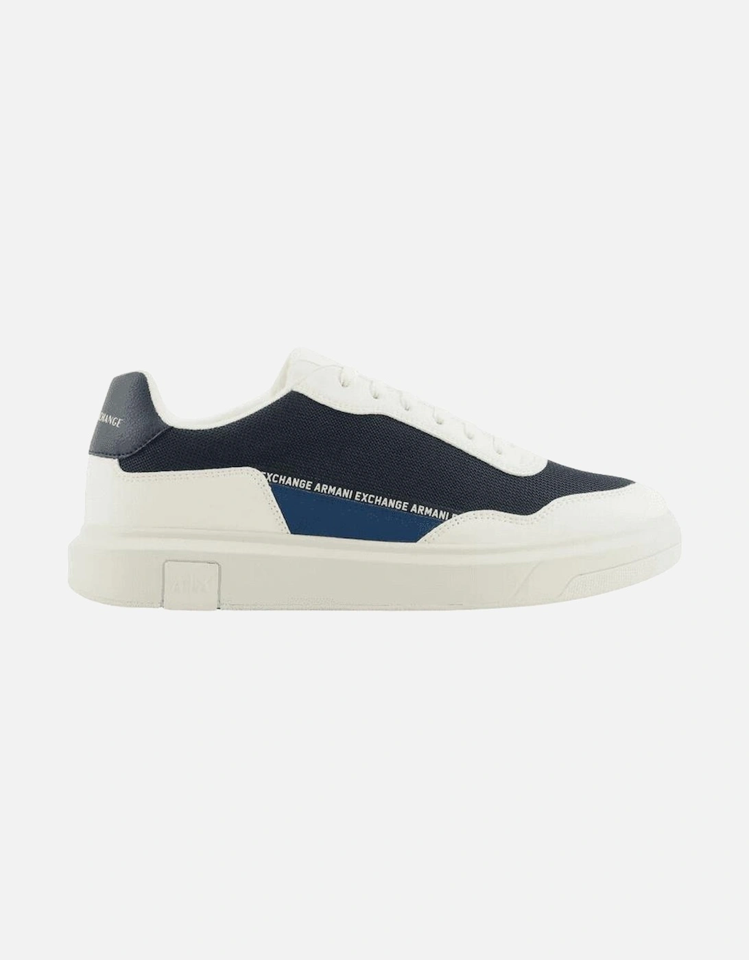 Action Colour Block Blue/White Sneaker Trainer, 4 of 3