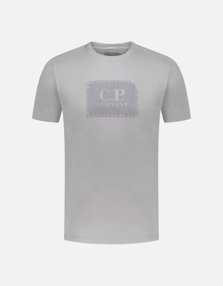 Cotton Patch Logo Grey T-Shirt